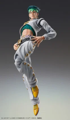 MEDICOS ENTERTAINMENT Rohan Kishibe & Heaven's Door JoJo's Bizarre Adventure Part 4 Diamond Is Unbreakable Action Figure -Anime peripheral Sales 4582638217549 figure rohan kishibe and heavens door jojos p4 action altb