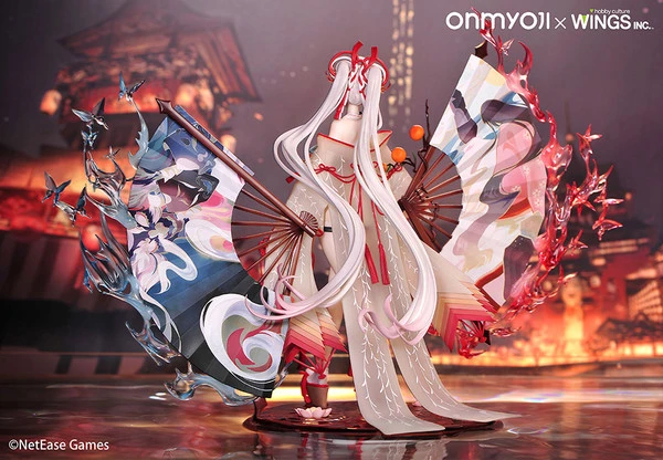 WINGS INC Shiranui Night Fire Rika Ver Onmyoji Figure 6 WINGS INC Shiranui Night Fire Rika Ver Onmyoji Figure - Image 4