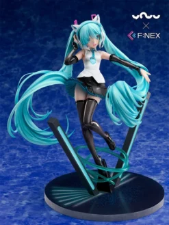 FURYU Hatsune Miku Cat Ear Headphone Ver Figure -Anime peripheral Sales 4589584952289 figure hatsune miku cat ear headphones ver vocaloid altb