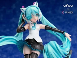 FURYU Hatsune Miku Cat Ear Headphone Ver Figure -Anime peripheral Sales 4589584952289 figure hatsune miku cat ear headphones ver vocaloid altd