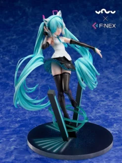 FURYU Hatsune Miku Cat Ear Headphone Ver Figure -Anime peripheral Sales 4589584952289 figure hatsune miku cat ear headphones ver vocaloid altg