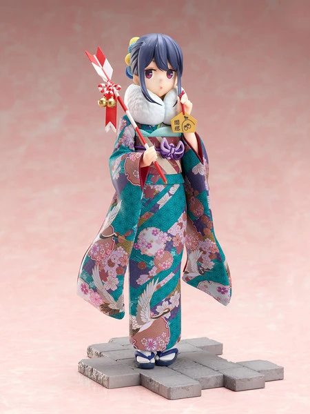 FURYU Rin Shima Furisode Ver Laid-Back Camp Figure 3 FURYU Rin Shima Furisode Ver Laid-Back Camp Figure