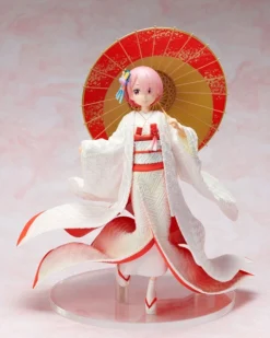 FURYU Ram (Re-run) Shiromuku Ver Re:ZERO Starting Life In Another World Figure -Anime peripheral Sales 4589584958847 figure ram re run shiromuku ver re zero starting life in another world altb