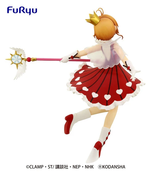 FURYU Sakura Rocket Beat Ver Cardcaptor Sakura Clear Card Prize Figure 7 FURYU Sakura Rocket Beat Ver Cardcaptor Sakura Clear Card Prize Figure - Image 5