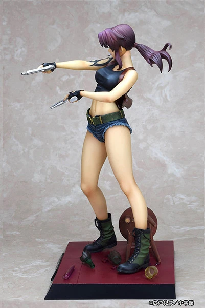 ARGO-SHA Revy Two-Handed Ver A Black Lagoon Figure 5 ARGO-SHA Revy Two-Handed Ver A Black Lagoon Figure - Image 3