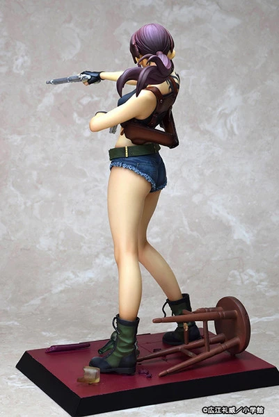 ARGO-SHA Revy Two-Handed Ver A Black Lagoon Figure 8 ARGO-SHA Revy Two-Handed Ver A Black Lagoon Figure - Image 6