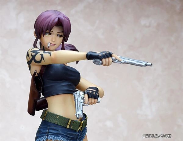 ARGO-SHA Revy Two-Handed Ver A Black Lagoon Figure 11 ARGO-SHA Revy Two-Handed Ver A Black Lagoon Figure - Image 9