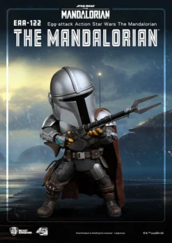 BEAST KINGDOM The Mandalorian Star Wars Egg-attack Chibi Action Figure -Anime peripheral Sales 4711061145765 figure the mandalorian egg attack action star wars altb