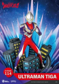 BEAST KINGDOM Ultraman Tiga D-Stage Ver Ultraman Figure -Anime peripheral Sales 4711203448129 figure ultraman tiga d stage ver ultraman alte