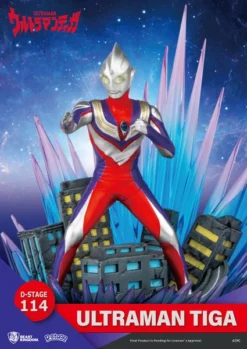 BEAST KINGDOM Ultraman Tiga D-Stage Ver Ultraman Figure -Anime peripheral Sales 4711203448129 figure ultraman tiga d stage ver ultraman altf