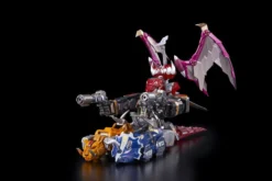 FLAME TOYS Dino Megazord Mighty Morphin Power Rangers Go! Kara Kuri Combine Action Figure -Anime peripheral Sales 4897054514357 figure dino megazord mighty morphin power rangers go kara kuri combine action altl