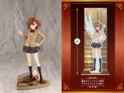 KOTOBUKIYA Mikoto Misaka 15th Anniversary Luxury Ver A Certain Scientific Railgun Statue Figure With Acrylic Standee