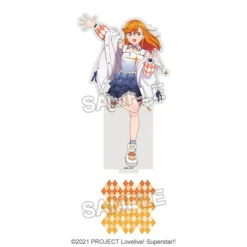 BANDAI NAMCO ARTS Love Live! Superstar!! Kanon Shibuya Deka Acrylic Stand -Anime peripheral Sales 4934569951588 figure love live superstar kanon shibuya deka acrylic stand alta