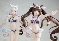 Chocola & Vanilla Maid Swimsuit Ver NekoPara Special Kadokawa Figure Set -Anime peripheral Sales 4942330140406 figure chocola and vanilla maid swimsuit ver nekopara special kadokawa set altg