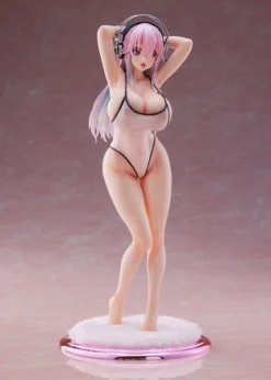 WAVE Sonico White Swimwear Style Ver Super Sonico Figure -Anime peripheral Sales 4943209611843 figure super sonico white swimwear ver style altc