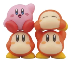 Kirby & Waddle Dee Kirby Nosechara Assortment Ensky Stacking Figure Set -Anime peripheral Sales 4970381194598 figure kirby and waddle dee kirby nosechara assortment ensky stacking figure set alta