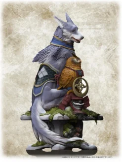 CAPCOM Palamute Monster Hunter Statue Figure -Anime peripheral Sales 4976219120494 figure palamute monster hunter statue alte