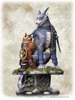 CAPCOM Palamute Monster Hunter Statue Figure