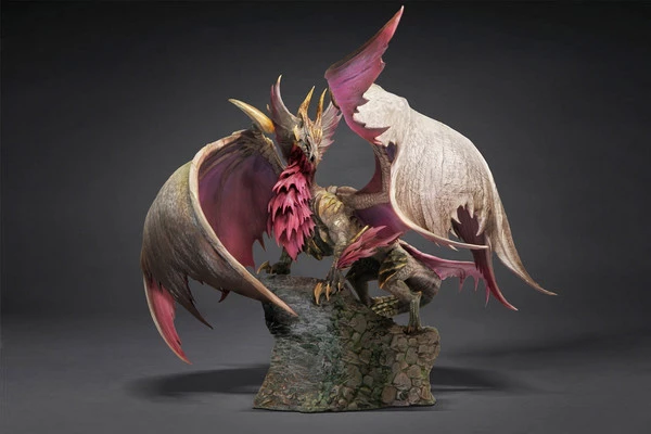 CAPCOM Malzeno Monster Hunter Rise Sunbreak Statue Figure 3 CAPCOM Malzeno Monster Hunter Rise Sunbreak Statue Figure