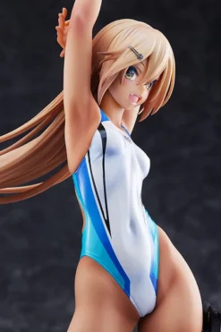 AMAKUNI Kouhai-chan Of The Swim Team Blue Line Swimsuit Ver Arms Note Figure -Anime peripheral Sales 4981932517582 figure kouhai chan of the swim team blue line swimsuit ver arms note altg