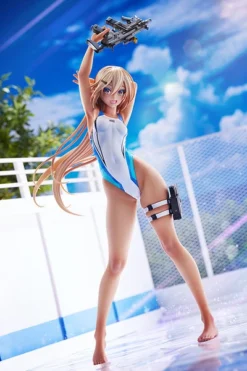 AMAKUNI Kouhai-chan Of The Swim Team Blue Line Swimsuit Ver Arms Note Figure -Anime peripheral Sales 4981932517582 figure kouhai chan of the swim team blue line swimsuit ver arms note alti