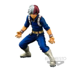 BANPRESTO Shoto Todoroki Two Dimensions Ver My Hero Academia Super Master Stars Piece Prize Figure