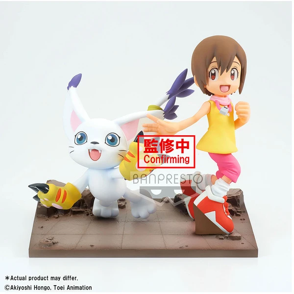 BANPRESTO Hikari & Tailmon DXF Adventure Archives Ver Digimon Adventure Prize Figure 3 BANPRESTO Hikari & Tailmon DXF Adventure Archives Ver Digimon Adventure Prize Figure