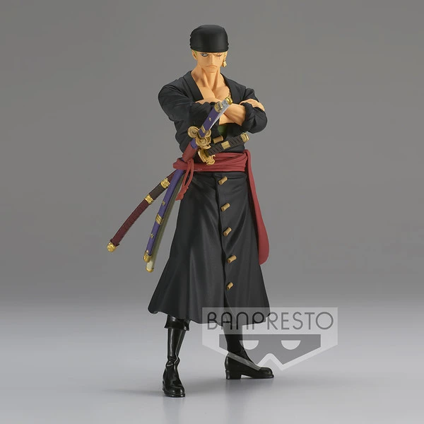 BANPRESTO Roronoa Zoro One Piece The Grandline Series Wanokuni DXF Prize Figure 3 BANPRESTO Roronoa Zoro One Piece The Grandline Series Wanokuni DXF Prize Figure