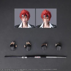 SQUARE ENIX Reno Play Arts -Kai- Final Fantasy VII Remake Action Figure 17 SQUARE ENIX Reno Play Arts -Kai- Final Fantasy VII Remake Action Figure -Anime peripheral Sales 4988601348669 figure reno play arts kai final fantasy vii remake action altG