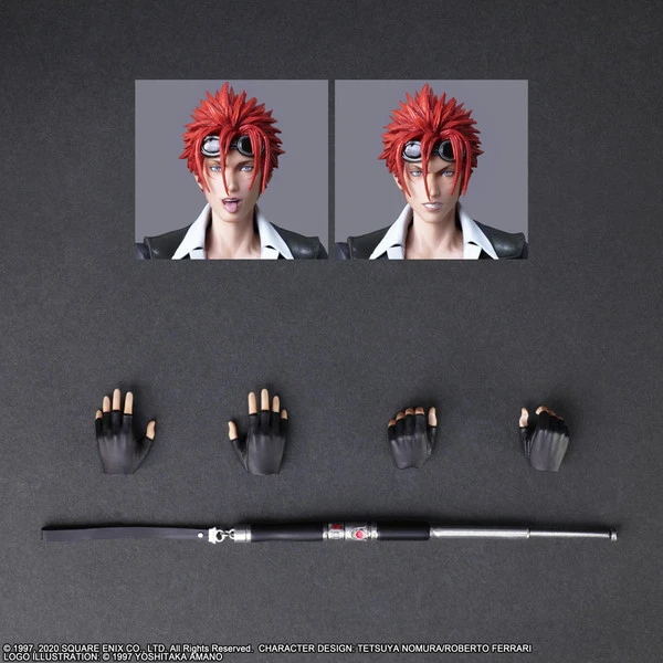 SQUARE ENIX Reno Play Arts -Kai- Final Fantasy VII Remake Action Figure 10 SQUARE ENIX Reno Play Arts -Kai- Final Fantasy VII Remake Action Figure - Image 8