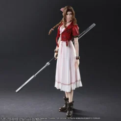 SQUARE ENIX Aerith Gainsborough Play Arts -Kai- Final Fantasy VII Remake Action Figure -Anime peripheral Sales 4988601348683 figure aerith gainsborough play arts kai final fantasy vii remake action altC