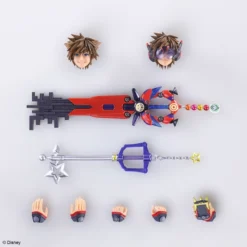 SQUARE ENIX Sora Kingdom Hearts III Ver 2 Bring Arts Action Figure -Anime peripheral Sales 4988601352253 figure sora kingdom hearts iii ver 2 brings arts action altf