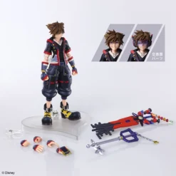 SQUARE ENIX Sora Kingdom Hearts III Ver 2 Bring Arts Action Figure