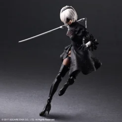 SQUARE ENIX YoRHa No. 2 Type B NieR Automata Play Arts Kai Action Figure -Anime peripheral Sales 4988601353311 figure yorha no 2 type b nier automata play arts kai action altb