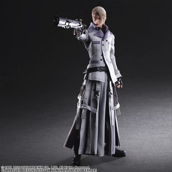 SQUARE ENIX Rufus Shinra Play Arts -Kai- Final Fantasy VII Remake Action Figure 5 SQUARE ENIX Rufus Shinra Play Arts -Kai- Final Fantasy VII Remake Action Figure - Image 3