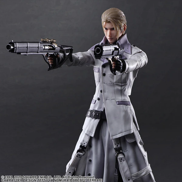 SQUARE ENIX Rufus Shinra Play Arts -Kai- Final Fantasy VII Remake Action Figure 7 SQUARE ENIX Rufus Shinra Play Arts -Kai- Final Fantasy VII Remake Action Figure - Image 5