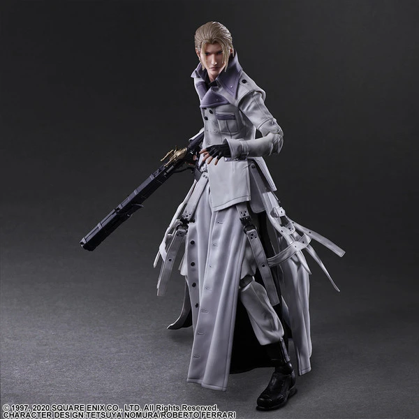 SQUARE ENIX Rufus Shinra Play Arts -Kai- Final Fantasy VII Remake Action Figure 8 SQUARE ENIX Rufus Shinra Play Arts -Kai- Final Fantasy VII Remake Action Figure - Image 6