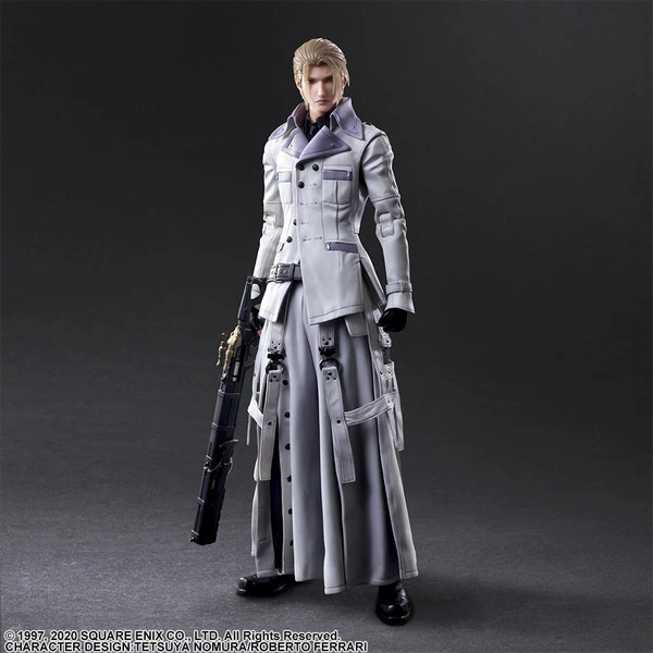 SQUARE ENIX Rufus Shinra Play Arts -Kai- Final Fantasy VII Remake Action Figure 3 SQUARE ENIX Rufus Shinra Play Arts -Kai- Final Fantasy VII Remake Action Figure