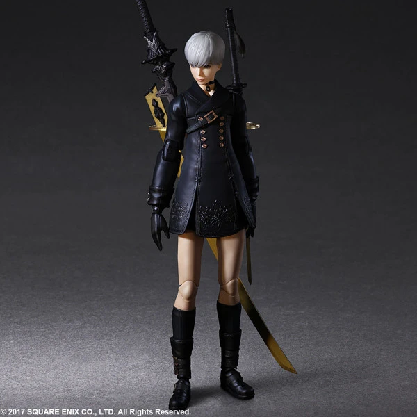SQUARE ENIX YoRHa No. 9 Type S Deluxe Ver NieR Automata Play Arts Kai Action Figure 4 SQUARE ENIX YoRHa No. 9 Type S Deluxe Ver NieR Automata Play Arts Kai Action Figure - Image 2