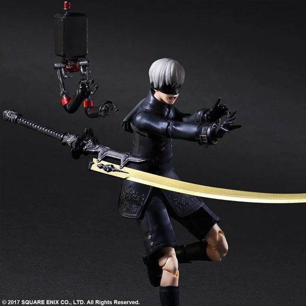 SQUARE ENIX YoRHa No. 9 Type S Deluxe Ver NieR Automata Play Arts Kai Action Figure 7 SQUARE ENIX YoRHa No. 9 Type S Deluxe Ver NieR Automata Play Arts Kai Action Figure - Image 5