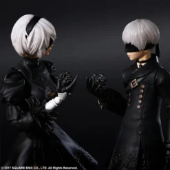 SQUARE ENIX YoRHa No. 9 Type S Deluxe Ver NieR Automata Play Arts Kai Action Figure 14 SQUARE ENIX YoRHa No. 9 Type S Deluxe Ver NieR Automata Play Arts Kai Action Figure -Anime peripheral Sales 4988601354332 figure yorha no 9 type s deluxe ver nier automata play arts kai action alte