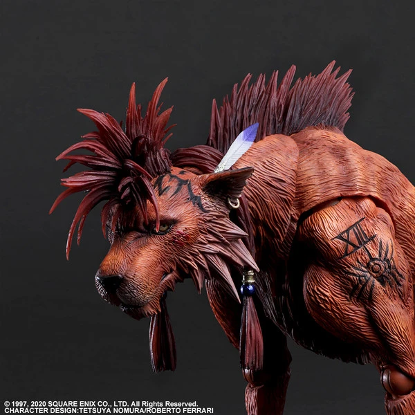 SQUARE ENIX Red XIII Play Arts -Kai- Final Fantasy VII Remake Action Figure 5 SQUARE ENIX Red XIII Play Arts -Kai- Final Fantasy VII Remake Action Figure - Image 3