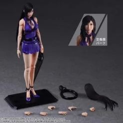 SQUARE ENIX Tifa Lockhart Dress Ver Final Fantasy VII Remake Play Arts Kai Action Figure -Anime peripheral Sales 4988601357463 figure tifa lockhar dress ver final fantasy vii remake play arts altf