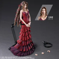 SQUARE ENIX Aerith Gainsborough Dress Ver Final Fantasy VII Remake Play Arts Kai Action Figure -Anime peripheral Sales 4988601357470 figure aerith gainsborough dress ver final fantasy vii remake play arts kai action altf