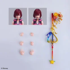 SQUARE ENIX Kairi Kingdom Hearts III Play Arts Kai Action Figure -Anime peripheral Sales 4988601363785 figure kairi kingdom hearts iii play arts kai action altg