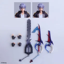 SQUARE ENIX Riku Deluxe Ver Kingdom Hearts III Play Arts Kai Action Figure 17 SQUARE ENIX Riku Deluxe Ver Kingdom Hearts III Play Arts Kai Action Figure -Anime peripheral Sales 4988601364034 figure riku deluxe ver kingdom hearts iii play arts kai action altg