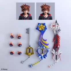 SQUARE ENIX Sora Deluxe Ver 2 Kingdom Hearts III Play Arts Kai Action Figure -Anime peripheral Sales 4988601364041 figure sora deluxe ver 2 kingdom hearts iii play arts kai action alth