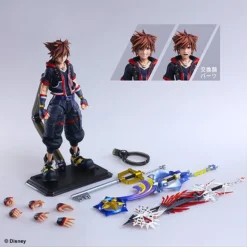 SQUARE ENIX Sora Deluxe Ver 2 Kingdom Hearts III Play Arts Kai Action Figure