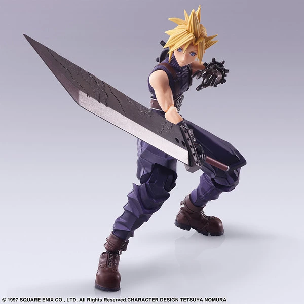 SQUARE ENIX Cloud Strife Final Fantasy VII Bring Arts Action Figure 6 SQUARE ENIX Cloud Strife Final Fantasy VII Bring Arts Action Figure - Image 4