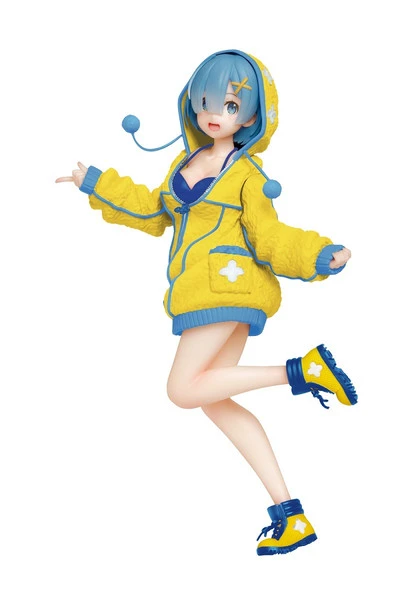 TAITO PRIZE Rem Fluffy Parka Alternate Color Ver Re:ZERO Precious Prize Figure 3 TAITO PRIZE Rem Fluffy Parka Alternate Color Ver Re:ZERO Precious Prize Figure